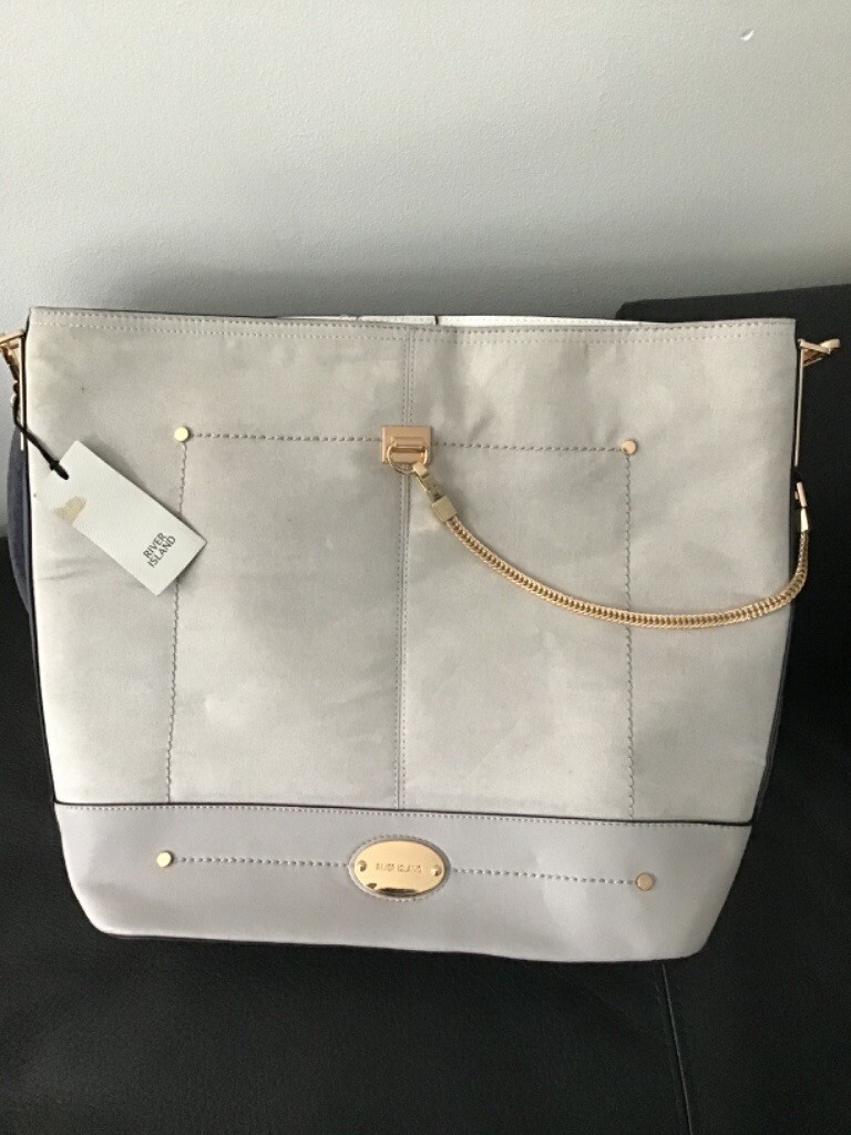 grey handbags river island